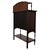 Wood Antique Early 20th Century English Edwardian Mahogany Display Cabinet Vitrine For Sale - Image 7 of 11