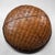 Brown Vintage Japanese Bamboo Zaru Harvest Basket, 1950s For Sale - Image 8 of 11