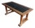 Brutalist Oak and Slate Coffee Table with Zodiac Motifs For Sale