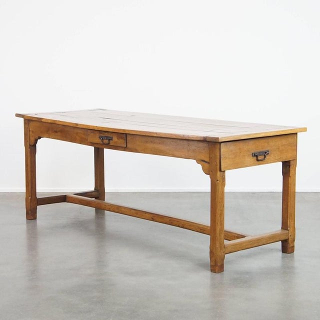 French Farmers Dining Table, Late 18th Century For Sale - Image 12 of 12