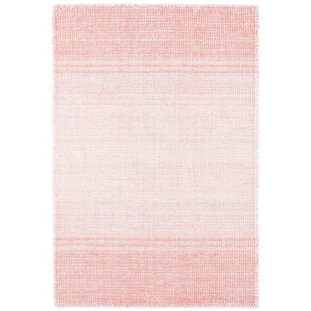 Contemporary Dash & Albert by Annie Selke Pandora Pink Loom Knotted Rug, 7' 6" x 9' 6" For Sale - Image 3 of 3