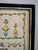Vintage Mid 20th Century Welcome Home/ House Cross Stitch Framed Needlepoint Art. This is a multicolored cross-stitch...