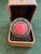Bochic "Orient" Vintage Diamond & Orange Opal Ring Set In 18K Gold & Silver For Sale - Image 18 of 18