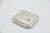 Rectangular Silver Snuffbox with Rounded Corners and Hinged Lid For Sale - Image 3 of 4