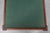 Belgian Modernist Art Deco Oak Side Chair with Green Upholstery, 1920s For Sale - Image 12 of 13