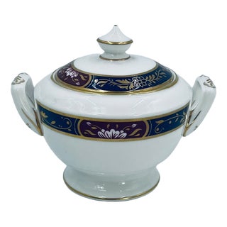Prince Regent Sugar Bowl in Porcelain from Royal Worcester, 1994 For Sale