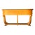Vintage Deco Burl Console Table For Sale