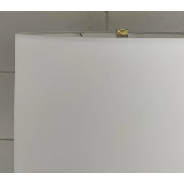 Global Views Global Views Modern Sculptural Nickel Conceptual Table Lamp For Sale - Image 4 of 5