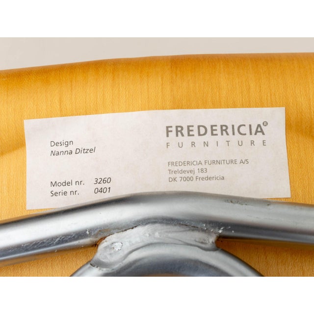 Tan Set of Six Nanna Ditzel for Frederica Furniture "Sonar" Chairs For Sale - Image 8 of 13