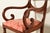 Baker Furniture Style English Regency Carved Mahogany Armchairs, Pair For Sale - Image 9 of 14