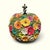 2010s MacKenzie Childs Flower Power Pumpkin Halloween Courtly Check Pumpkin For Sale - Image 5 of 9