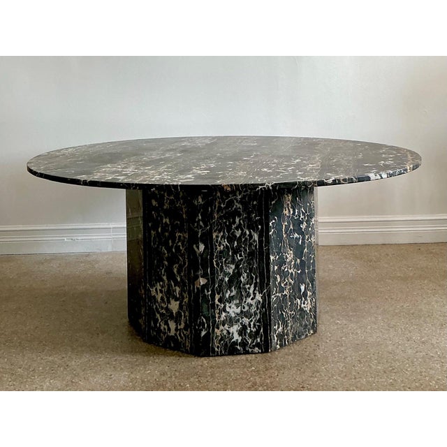 Vintage Italian Marble Dining Table For Sale - Image 4 of 18