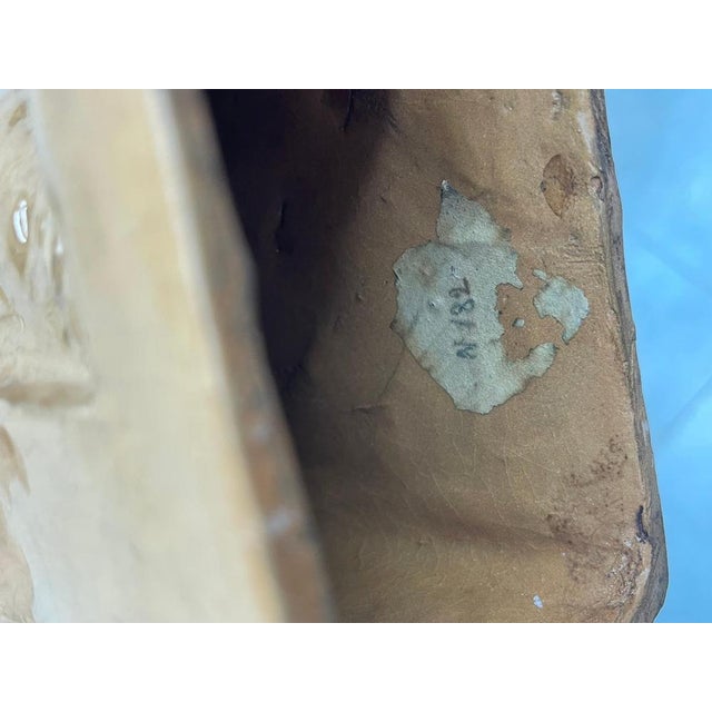 Mid-Century Madonna and Child Glazed Ceramic Sculpture, Italy, 1940s For Sale - Image 17 of 18