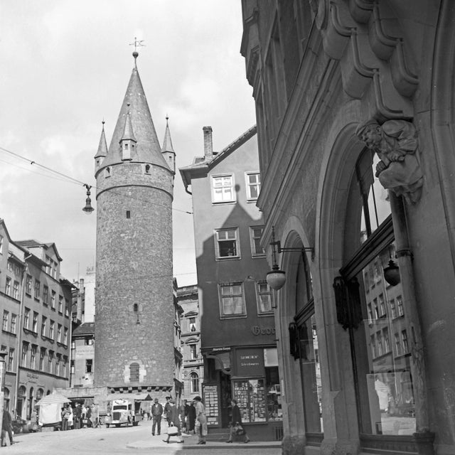 1930s Druselturm Tower at the Old City of Kassel, Germany, 1937, Printed 2021 For Sale - Image 5 of 5