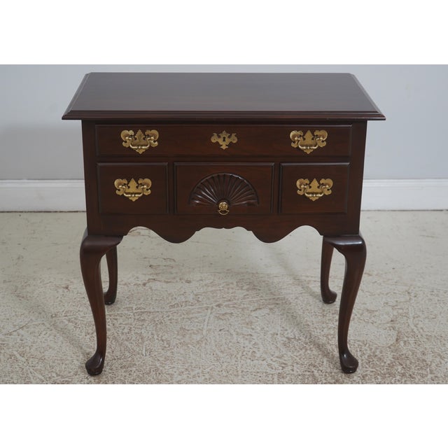 Age: Approx: 30 Years Old Details: Cherry High Quality Construction Queen Anne Legs & Pad Feet New England Style Finished...