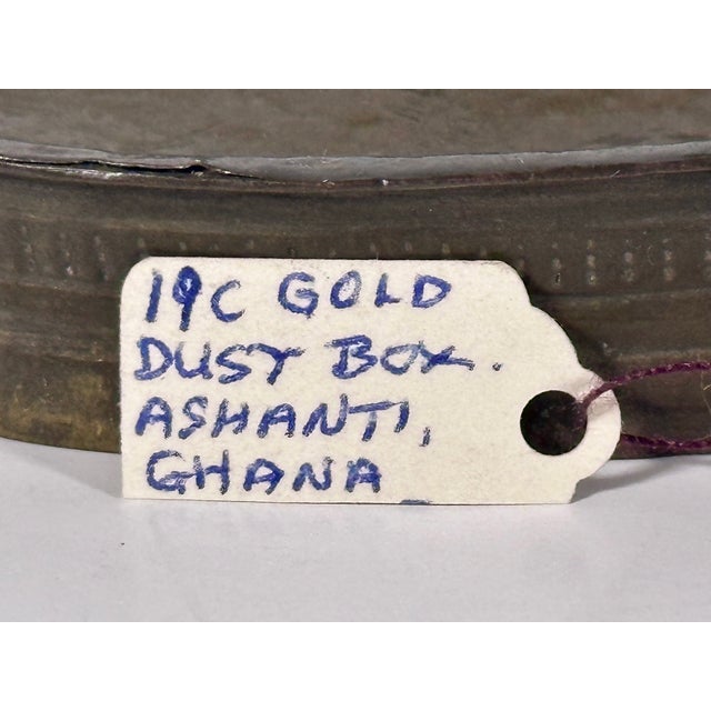 Antique Adamphruwa Gold Dust Box c.1880 For Sale - Image 6 of 12