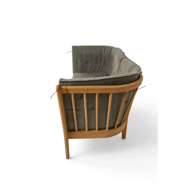 Mid-Century Modern Stouby Danish Modern Loveseat Sofa by W D Carstens For Sale - Image 3 of 12