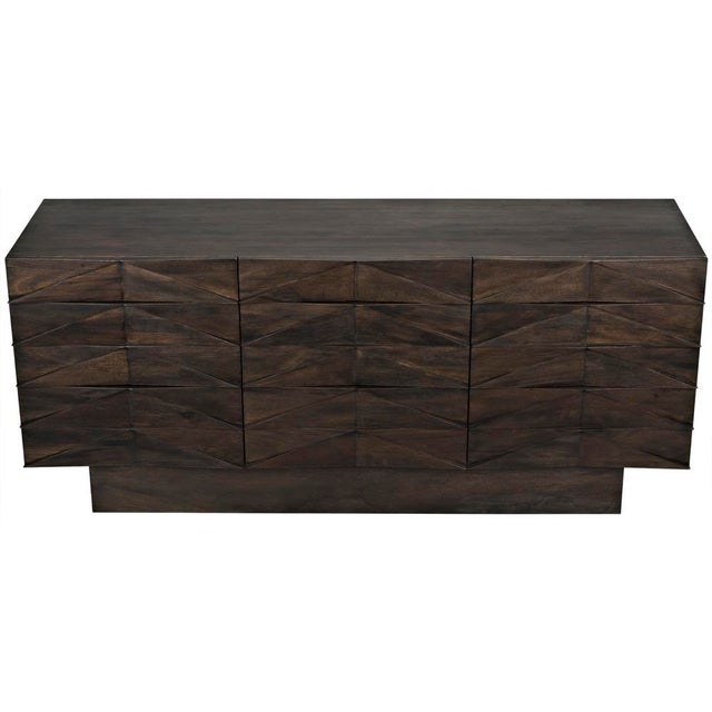 Wood NOIR Drake Sideboard, Ebony Walnut For Sale - Image 7 of 13