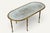 Baguès Coffee Table in Gilt Bronze and Aged Mirror, 1950s For Sale - Image 4 of 18