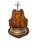 Ethan Allen 1970s Ethan Allan Rare Rustic Italian Regency Wall Sconce Planter Shelf Pine Brass For Sale - Image 4 of 15