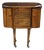 Antique Martha Washington Walnut Spool Sewing Cabinet Chest Side Table Stand For Sale