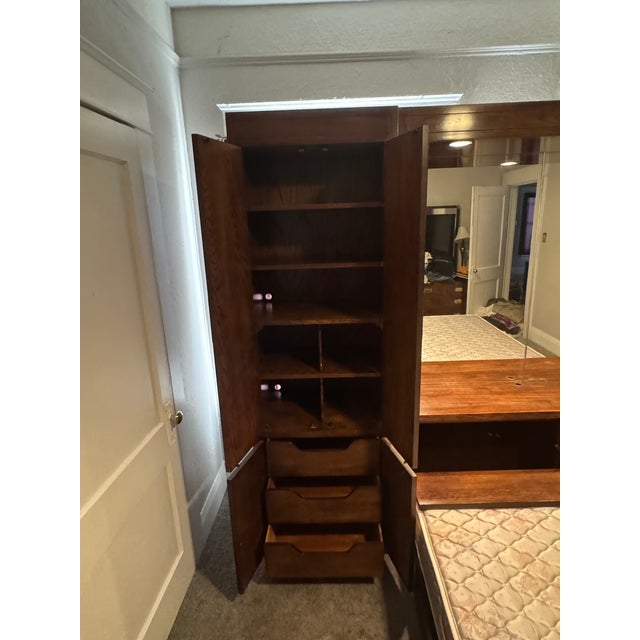 1960s 1960s Henredon Campaign Style Bedroom Set For Sale - Image 5 of 11