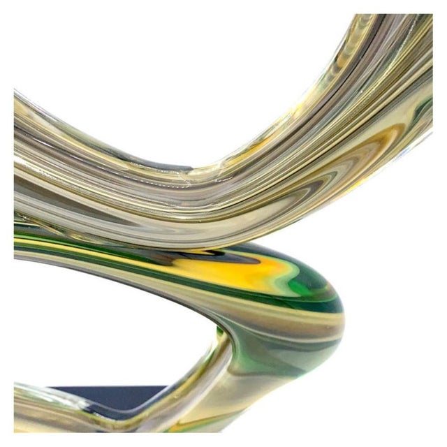 Glass Modern Murano Glass Sculpture from YourMurano For Sale - Image 7 of 13
