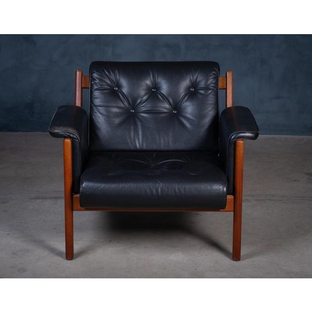 Lounge Chairs in Teak by Karl-Erik Ekselius, 1960s, Set of 2 For Sale - Image 9 of 13