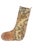 2020s Terracotta Toe Vintage Kilim Christmas Stocking, Cream Floral Vine Wool, 11.8 X 17.7 in – One of a Kind Turkish Decor For Sale - Image 5 of 7