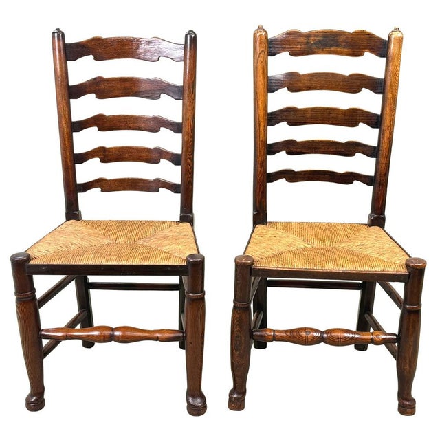 A Very Attractive And Extremely Good Quality, Rarely Found, Early 19th Century Georgian Ash & Elm Harlequin Set Of 10...