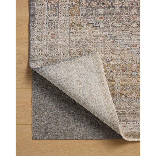 Chris Loves Julia x Loloi Ida Stone / Gold 7'-10" x 10' Area Rug For Sale In Dallas - Image 6 of 6