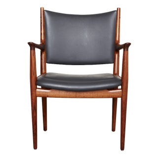 JH-513 Armchair by Hans J. Wegner for Johannes Hansen, 1960s For Sale