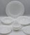 White 1940s Macbeth Evans Cremax Depression Opalescent Glass Oxford 6 Piece Set For Sale - Image 8 of 8