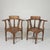1980s Vintage Corner Chairs in Teak, 1980s, Set of 2 For Sale - Image 5 of 18