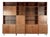 Sideboard with Shelves by Erwin Behr Study for Bmz, 1950s For Sale