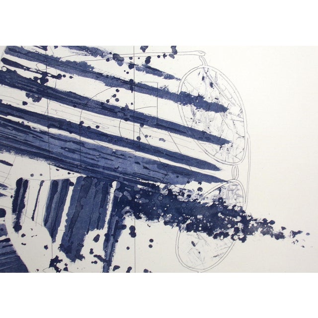 James Rosenquist James Rosenquist "Carousel" State II 1978 Hand Signed #Ed Etching W/Custom Frame For Sale - Image 4 of 7