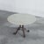 Very elegant art deco coffee table in patinated wrought iron and white marble. Europe, 1930s. This coffee table is really...