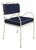 Panarea Armchair in Blue and Cream Upholstery by Ceraudo, 2010s For Sale