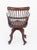 Victorian Desk Chair in Mahogany, 1880s For Sale - Image 4 of 6