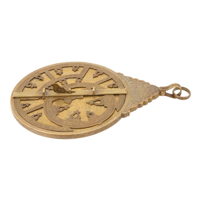 Antique Islamic Brass Planispheric Astrolabe For Sale In New York - Image 6 of 6