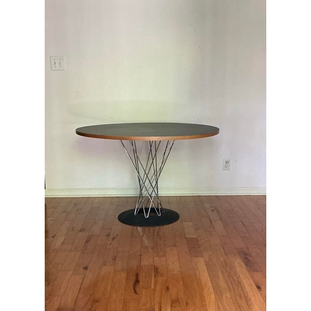 Knoll 42" Vintage Cyclone Dining Table Designed by Isamu Noguchi, Circa 1960s For Sale - Image 9 of 12