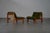 Late 20th Century Lounge Chairs in Green Leather, Denmark, 1970s For Sale - Image 5 of 8
