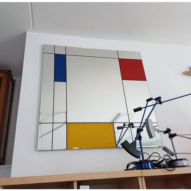 Mondrian / Modriaan mirror from Rimadesio A graphically designed mirror by Italian manufacturer Rimadesio. The design of...