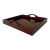 Vintage Solid Rosewood Tray in the Style of George Zee For Sale