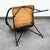 Mid Century Danish Modern Side Chair Round Ole Attributed to Erik Jorgensen Tan Suede Black For Sale - Image 10 of 12