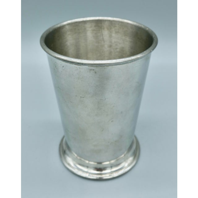 Traditional Churchill Downs 2000 Mint Julep Cup – Lenox / Kirk Stieff / Woodford Reserve For Sale - Image 3 of 5