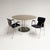 A design classic of Dutch origin! This is the Leolux Trias dining table, designed by Hugo de Ruiter in the 1990s—a fine...