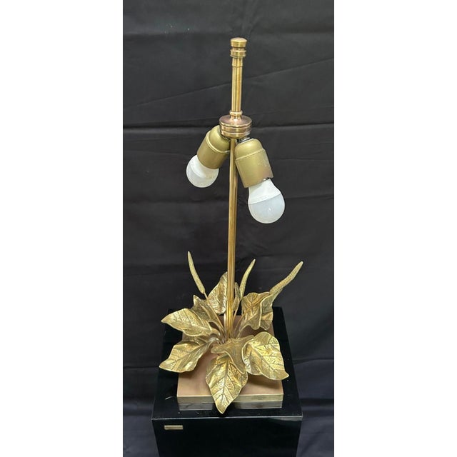 Vintage Lamp in Bronze and Brass, 1970s For Sale - Image 9 of 15