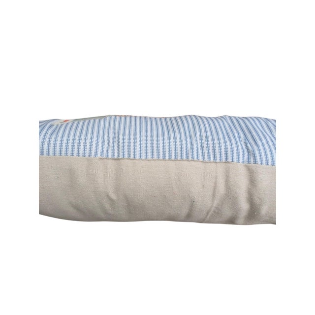 Handcrafted Custom San Francisco Pennant Flag Lumbar Pillow For Sale - Image 10 of 11