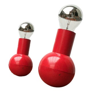 Mid-Century Space Age Balancing Table Lamps, 1960s, Set of 2 For Sale